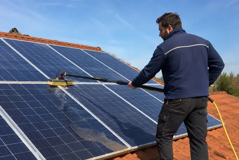 Nettoyage et entretien de panneaux solaires à Fabrezan